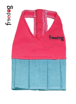 Picture of FREEDOG PINK JEANS DRESS